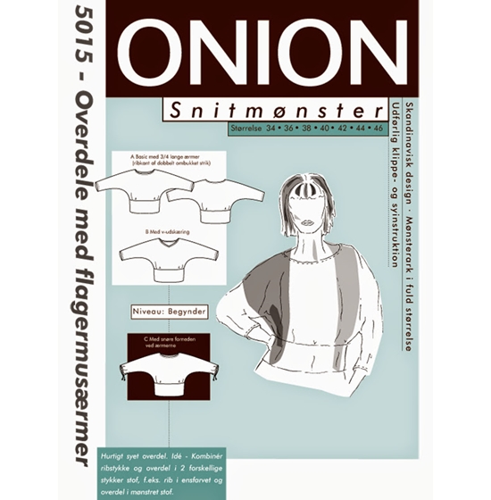 Onion 5015 Snitmønster